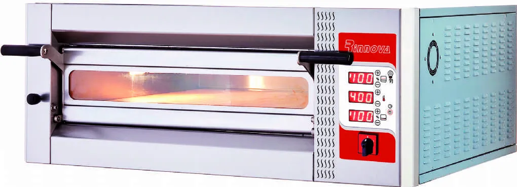 Forno Pizza Elettrico Professionale E6301D – 6 Pizze Ø30 cm, Controllo Elettronico