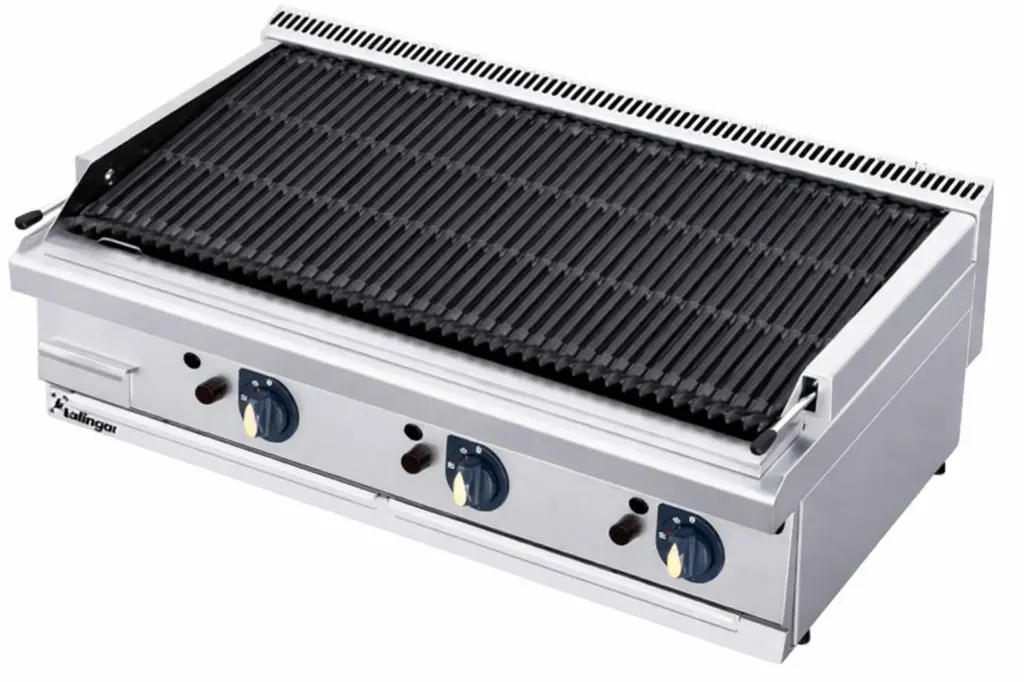 Griglia a Pietra Lavica a Gas