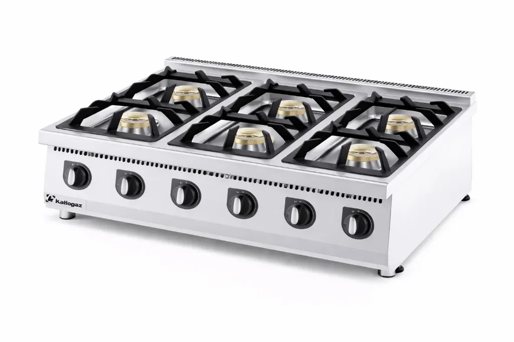 C1290G – Cucina a Gas Professionale 6 Fuochi