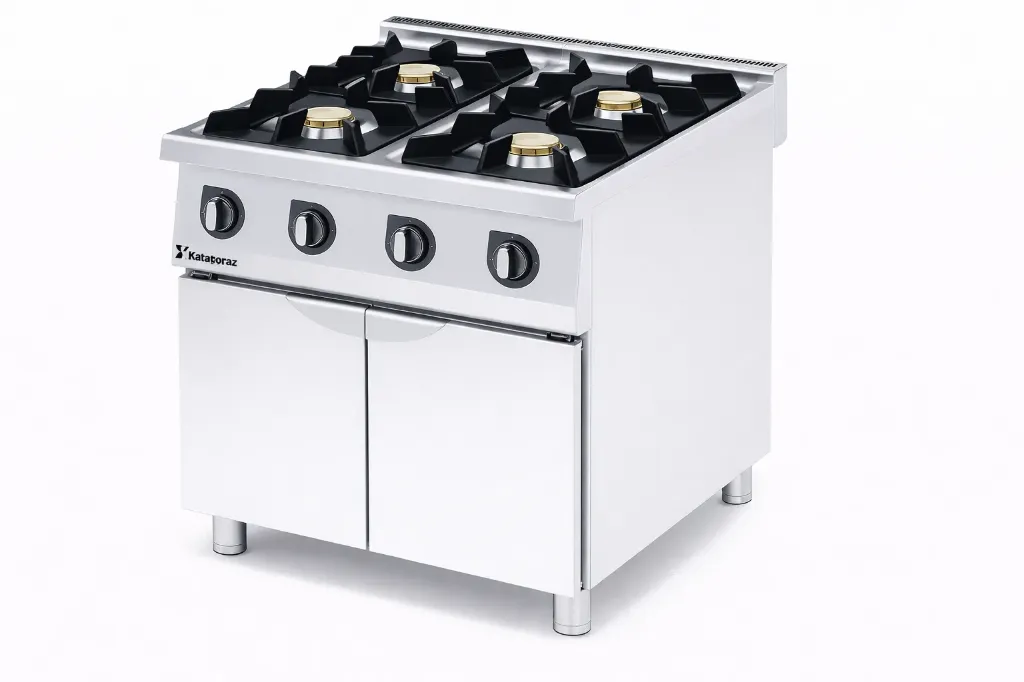 CCS8090G – Cucina Mono Blocco a Gas 4 fuochi