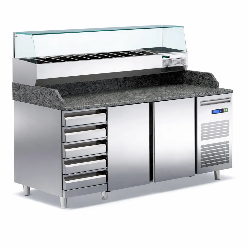 Tavolo Refrigerato per Pizzeria TR-20S-P / TR-20S-PR