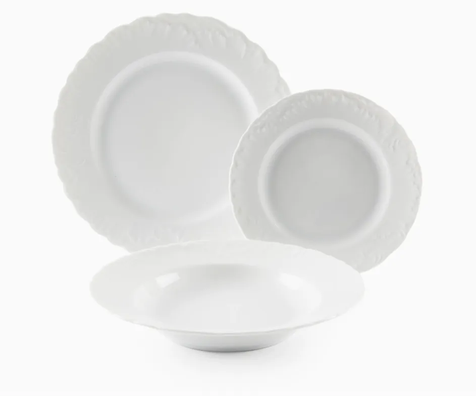 Servizio Piatti 18 Elisa Rococo