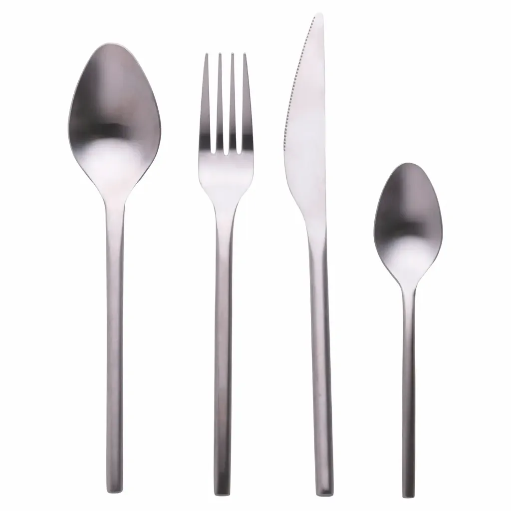 GALLERY SET 24PCS POSATE SILVER OPACO