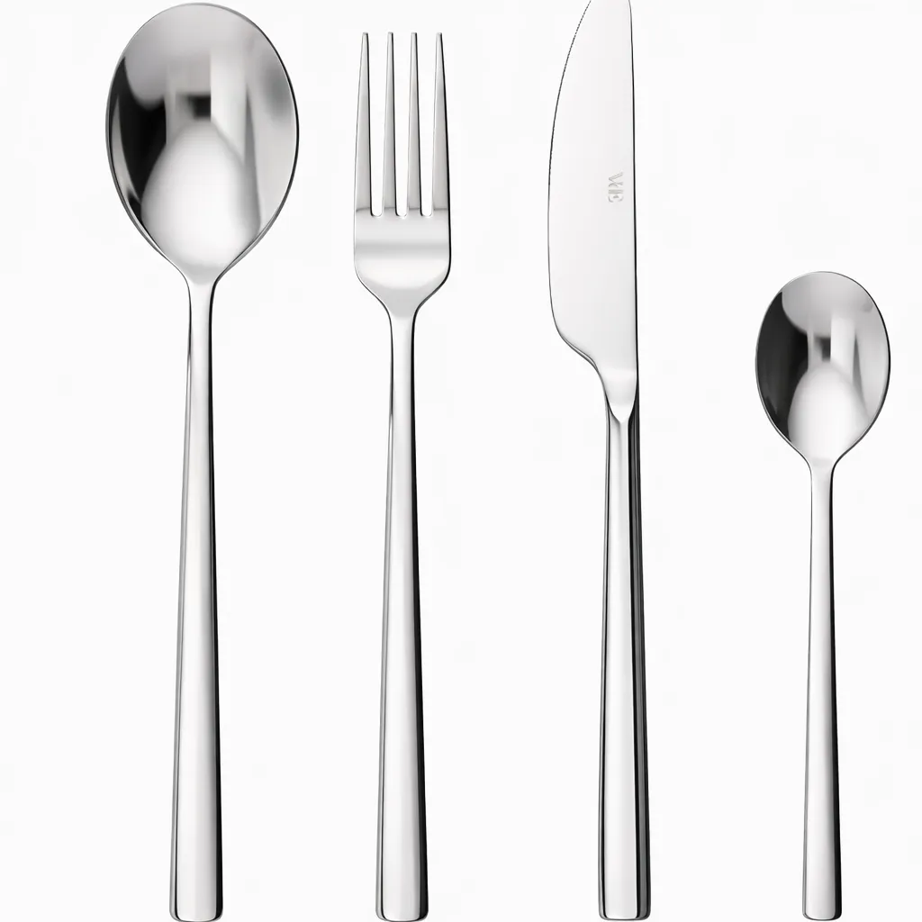 Set 24 Posate Stylo in Acciaio Inox – Design Elegante e Resistente