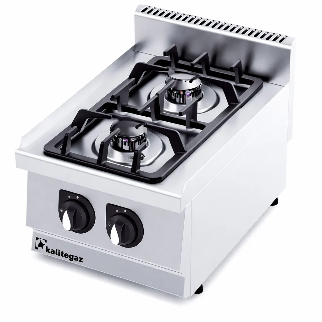 Cucina a Gas Professionale – 2 Fuochi