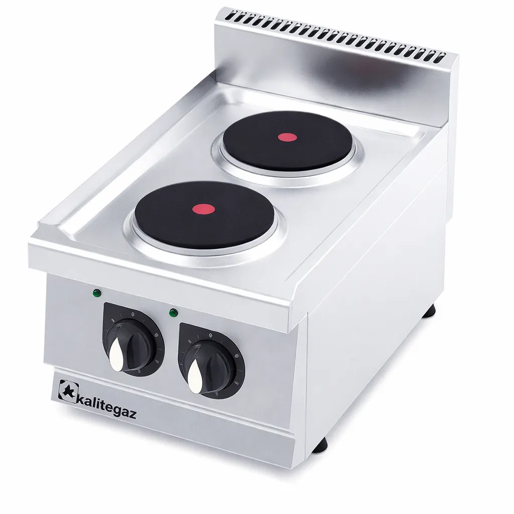 Cucina Elettrica Professionale a Piastre Tonde