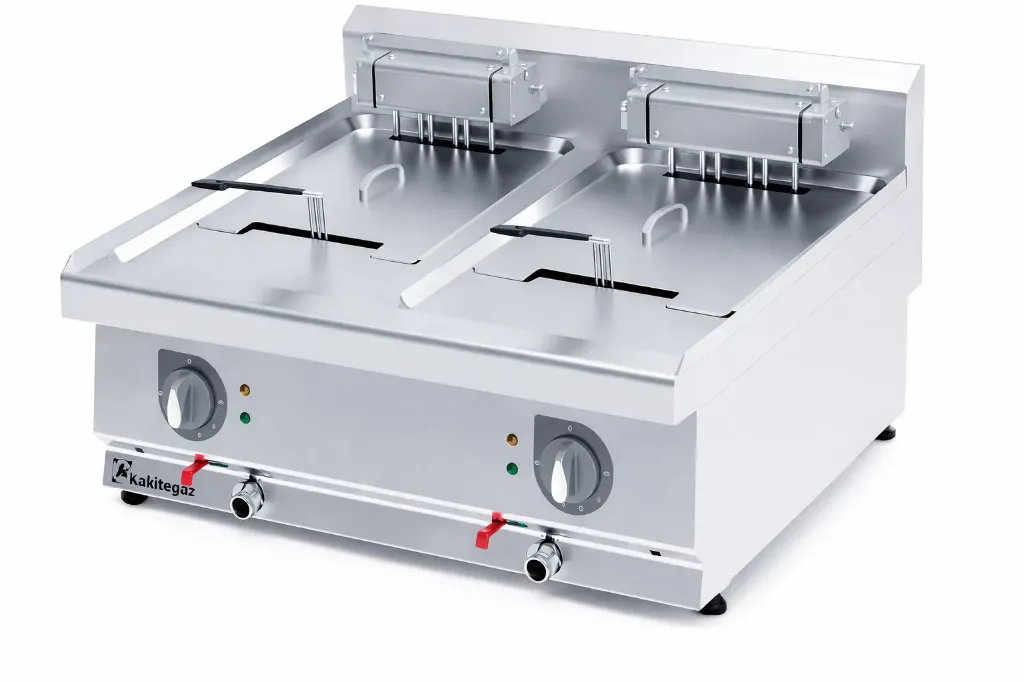FRIGGITRICE ELETTRICO PROFESSIONALE DOPPIA VASCA – MODELLO F8070E