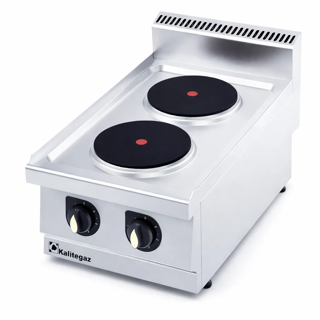 C4070E – Cucina Elettrica Professionale con Piastre Rotonde