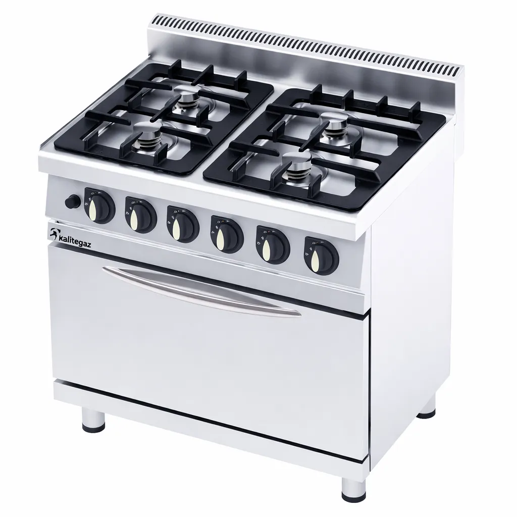 Piano cottura a Gas con Forno GN 1/1 CO8070G