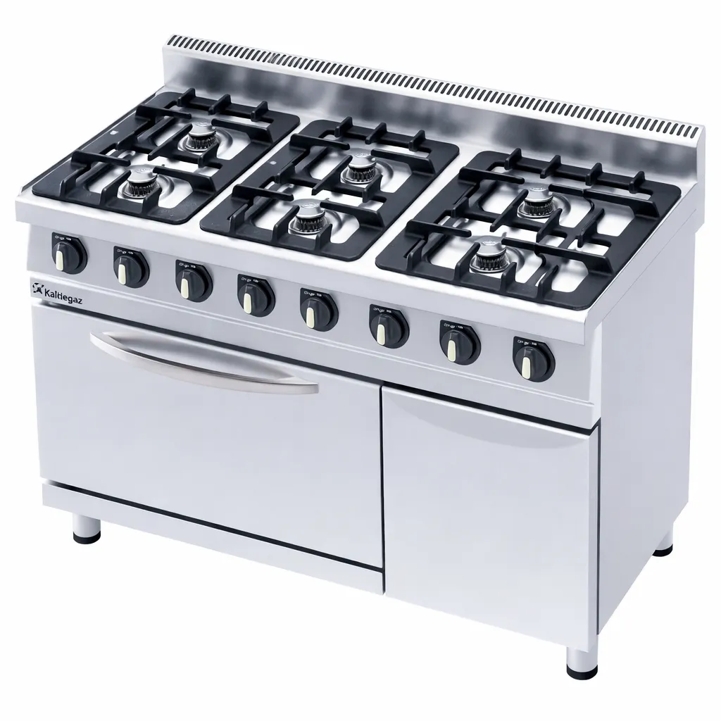 Piano cottura a Gas con Forno GN 1/1 CO1270G