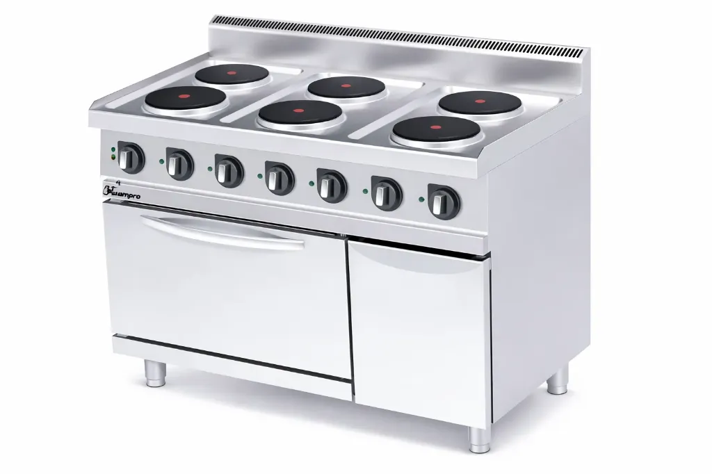 Cucina Elettrica Professionale con Forno GN 1/1 – Modello CO1270E